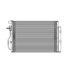 Kondensor, klimatanläggning, CHEVROLET TRAX, OPEL MOKKA / MOKKA X, VAUXHALL MOKKA / MOKKA X, 1850272, 95026324, 95358526