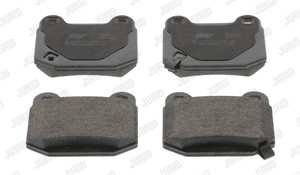 Bromsbeläggsats, Bakaxel, INFINITI,MITSUBISHI,NISSAN,SUBARU, 26696FE000, 26696FE001, 26696FE080, 26696FG000, 26696VA000, 44060CD094, 460