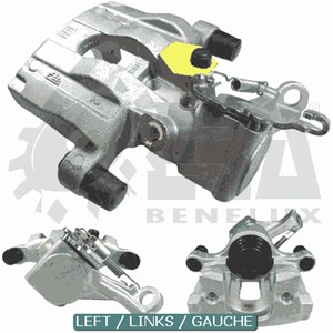 Bromsok, Bakaxel vänster, Bakom axeln, OPEL VECTRA C, VECTRA C GTS, SAAB 9-3, 9-3 Cabriolet, 9-3 Kombi, 9-3X, 5 42 093, 93172182