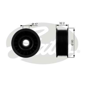 Styrrulle, drivrem, DODGE,HONDA,JEEP, 31190RL2G01, 31190RNA003