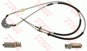 Vajer, parkeringsbroms, Bak, Höger, Vänster, FORD FIESTA II, FIESTA Skåp/halvkombi, 6135184, 6139621, 6148322, 6159054, 84FB-2A603-AG