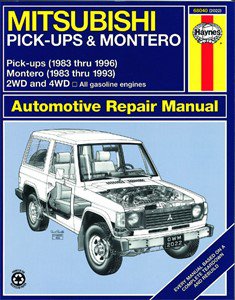 Haynes Reparationshandbok, Mitsubishi Pick-up & Montero, Universal