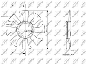 Fläkt, motorkylning, MITSUBISHI L 300 Buss III, L 300 Skåp III, PAJERO II, PAJERO Canvas Top II, 472 180 04 09, MD050475
