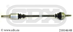 Drivaxel, framaxel höger, framaxel vänster, CITROËN AX, SAXO, PEUGEOT 106 I, 106 II, 327308, 32735F