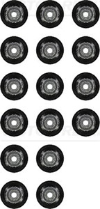 Packningssats, ventiler, CHRYSLER,CITROËN,DODGE,FIAT,JEEP,LANCIA,MITSUBISHI,PEUGEOT, 0956.61 (16x), 2222425000 (16x), MD307341 (16X), MN