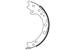 Bromsbackar, sats, HONDA CR-V IV, 43053-T1G-G00