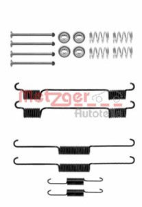 Tillbehörssats, bromsbackar, Bakaxel, HYUNDAI SANTA FÉ I, TRAJET, TUCSON, KIA CARNIVAL I, CARNIVAL II