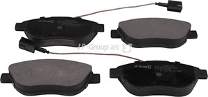 Bromsbeläggsats, Framaxel, FIAT,LANCIA,OPEL,VAUXHALL, 1605164, 1605182, 1605267, 77364929, 77365311, 77365396, 95511378, 95515028, 95518