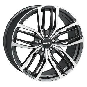 Nitro Edge Matt Gunmetal 10x20 5/112 ET21 B66.5