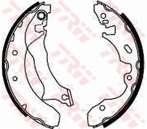 Bromsbackar, sats, Bakaxel, FORD MONDEO I, MONDEO II, MONDEO Sedan I, MONDEO Sedan II, MONDEO Turnier I, MONDEO Turnier II, 1044141, 671