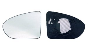 Spegelglas, yttre spegel, Höger, NISSAN QASHQAI / QASHQAI +2 I, 96365JD01A, 96365JD11A