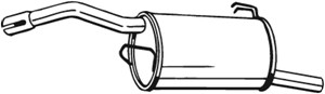 Bakre ljuddämpare, MITSUBISHI COLT VI, 1571A614, 1571A789, MN178257