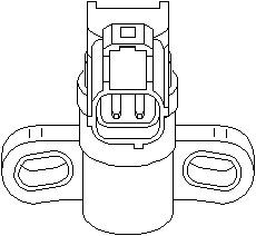 Impulsgivare, vevaxel, FORD,MAZDA,VOLVO, 1 119 150, 1 129 988, 1S7F6C315AD, 1S7F6D315AA, 30658179, 31422276, LF01 18 221