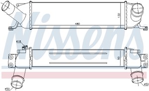 Intercooler, HYUNDAI H-1 Cargo, H-1 Travel, 281904A481