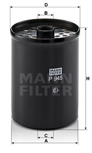 Bränslefilter, CITROËN,DAF,FORD,JEEP,LANCIA,LDV,MORRIS,PEUGEOT,RENAULT,ROVER,VOLVO, 00 03 052 535, 11993378-6, 11999066, 119990661, 1583
