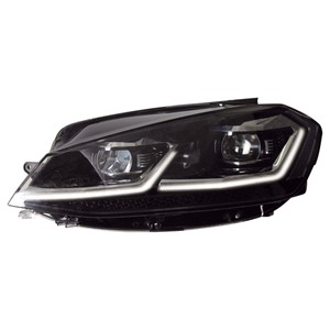 Strålkastare, Fram, VW GOLF VII