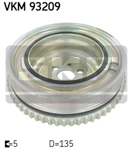 Remskiva, vevaxel, ABARTH,ALFA ROMEO,FIAT,JEEP,LANCIA, 46791865, 55181198, 55181620, 55217836