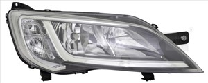 Strålkastare, Vänster, CITROËN,FIAT,PEUGEOT, 0001374296080, 1374296080, 1612041780