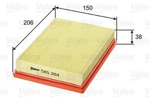 Luftfilter, KIA AVELLA, AVELLA Halvkombi, PRIDE, PRIDE Kombi, MAZDA DEMIO, ADM52234, B59313Z40, B593-13-Z40, B59313Z409A, B593-13-Z409A,