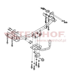 Dragkrok, Standard, OPEL CORSA C