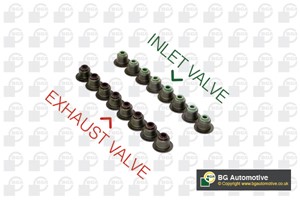 Packningssats, ventiler, CHEVROLET,DAEWOO,FORD,LADA,MAZDA,OPEL,VAUXHALL, 1E03-10-155, 51.04902.0034, 6166533, 642522, 642527, 90215296,