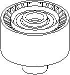 Styrrulle, drivrem, CITROËN,FORD,MAZDA,PEUGEOT,TOYOTA, 1 142 000, 1 152 359, 1 222 856, 1 624 447, 13570 YV010, 2S6119A216BA, 2S6119A216