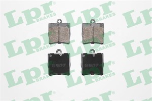 Bromsbeläggsats, Bakaxel, CHRYSLER,MERCEDES-BENZ, 0024207120, 0024207420, 0034202720, 0044201720, 0044209120, 05126300AA, 05139902AA, 51