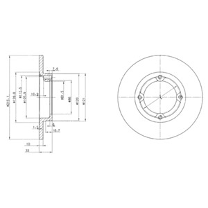 Bromsskiva, Framaxel, SUZUKI, 55211-82000-000, 55311-60B11, 55311-60B11-000, 55311-60B11-A00, 55511-78400-000, 55511-78401-000, 5551182,