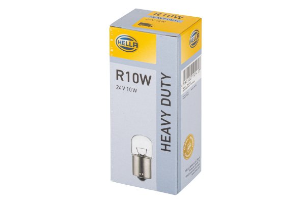 Glödlampa 24V R10W BA15s