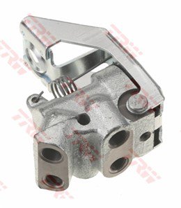 Bromskraftsregulator, Bak, Fram