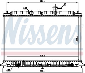 Kylare, motorkylning, KIA RIO II, RIO Sedan II, 25310-1G000, 253101G001, 253101G050, 253101G060, 25310-1G100, 253101G101, 253101G200, 25