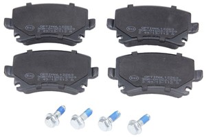 Bromsbeläggsats, Bakaxel, AUDI,SEAT,SKODA,VW, 1K0 698 451, 1K0 698 451B, 1K0 698 451D, 1K0 698 451E, 1K0 698 451F, 1K0 698 451G, 1K0 698