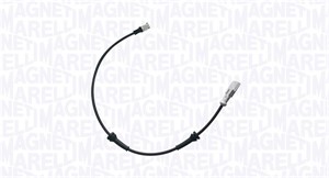 ABS-givare, Sensor, hjulvarvtal, Vänster bak, RENAULT KANGOO / GRAND KANGOO II, KANGOO BE BOP, KANGOO Express, VAUXHALL INSIGNIA Mk I, 4