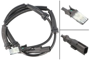 ABS-givare, Sensor, hjulvarvtal, Fram, höger eller vänster, OPEL,RENAULT,VAUXHALL, 44 19 127, 479102845R, 82 00 675 748, 93859336