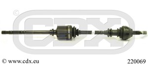 Drivaxel, framaxel höger, CITROËN,FIAT,PEUGEOT, 32736R, 9555511780, 9559529480