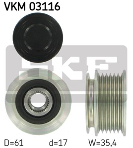 Frihjulskoppling, generator, AUDI,SEAT,SKODA,VW, 06B 903 119 D
