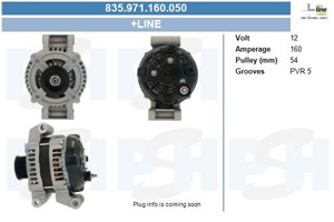 Generator, DODGE JOURNEY, 04801482AB