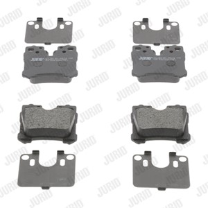 Bromsbeläggsats, Bakaxel, LEXUS LS, 044660W010, 04466-0W010, 044660W020, 04466-0W020, 0446650130, 04466-50130, 0446650170