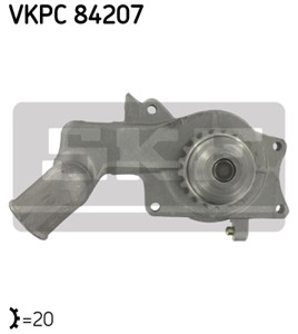 Vattenpump, FORD, 5008470, 5018437, 5018852, 870X 8591 AA
