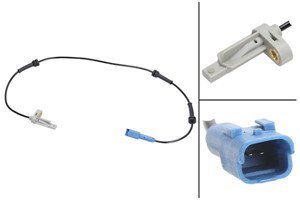 ABS-givare, Sensor, hjulvarvtal, Bakaxel, Bakaxel, båda sidor, Höger eller vänster