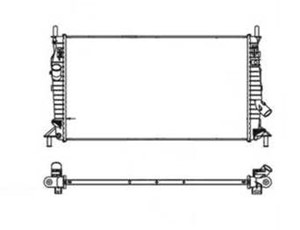 Kylare, motorkylning, MAZDA 3, 3 Sedan, 1251964, 1300466, 30741044, 5521160A00, 5521160A00000, 5521160A00A00, 5521160A00L00, 5551160A00,
