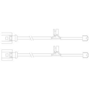 Slitvarnarsats, bromsbelägg, Framaxel, BENTLEY,PORSCHE,VW, 7L5 907 637A, 955 612 365 60, 95561236561, 97060914300