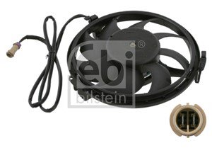 Elmotor, kylarfläkt