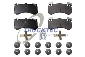 Bromsbeläggsats, Framaxel, AUDI A6 C7, A6 C7 Avant, A7 Sportback, A8 D4, 4G0 698 151 AB, 4G0 698 151 F, 4H0 698 151 F, 4H0 698 151 J, 4H