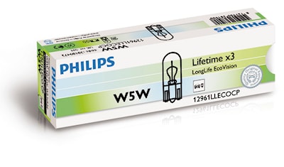 Glödlampa LL 12V 5W W2,1x9,5d