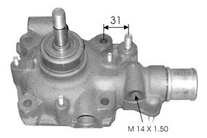 Vattenpump