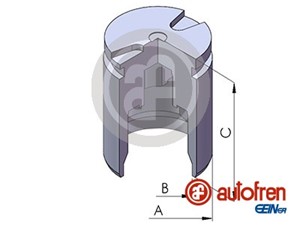 Kolv, bromsok, Bakaxel, CITROËN C4 AIRCROSS, MITSUBISHI ASX, OUTLANDER III, PEUGEOT 4008, 4605A955, 4605B649