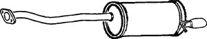 Bakre ljuddämpare, Bak, SUBARU IMPREZA Kombi, IMPREZA Sedan, 4430-5FA030, 4430-5FA031, 4430-5FA120