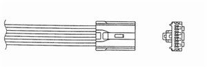 Lambdasond, MITSUBISHI CARISMA, CARISMA Sedan, SPACE STAR Minibus, minivan, MD197852