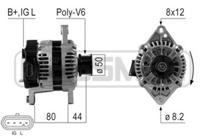 Generator, CHEVROLET,DAEWOO, 96 540 542, 96 838 439, 96 949 113, 96 954 113